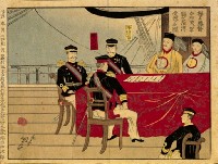 「日清大戰爭圖解」畫冊藏品圖，第19張